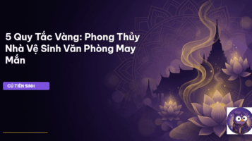 phong thủy nhà vệ sinh