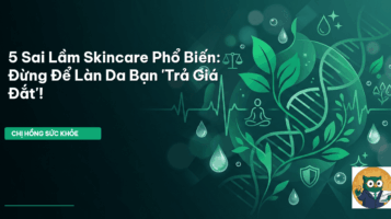 sai lầm skincare