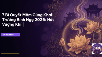 mâm cúng khai trương 2026