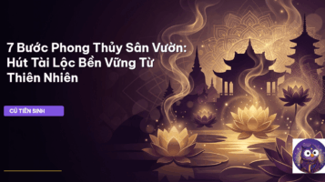 phong thủy sân vườn