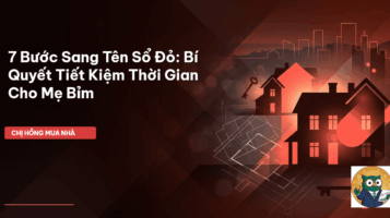 sang tên sổ đỏ