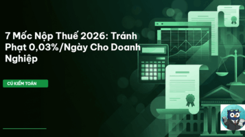mốc nộp thuế 2026