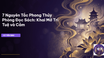phong thủy phòng đọc sách