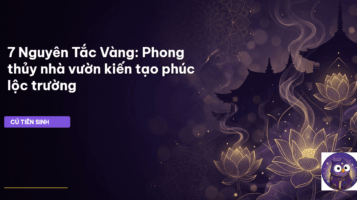 phong thủy nhà vườn
