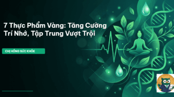 thực phẩm tăng cường trí nhớ