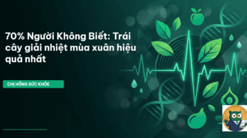 trái cây giải nhiệt mùa xuân