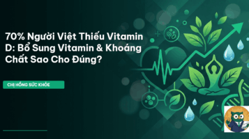 bổ sung vitamin và khoáng chất