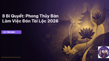 phong thủy bàn làm việc