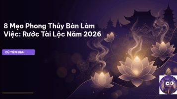 phong thủy bàn làm việc