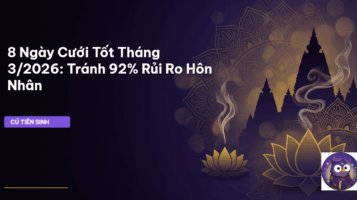 ngày cưới tốt tháng 3/2026