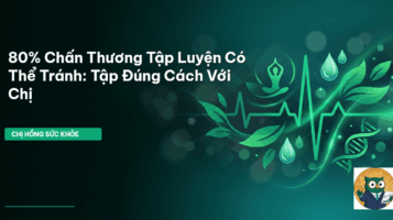 tránh chấn thương khi tập thể dục