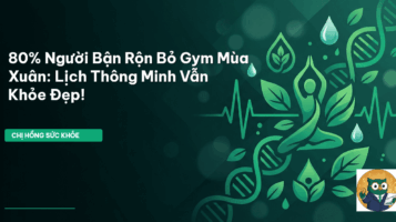 lịch tập gym mùa xuân