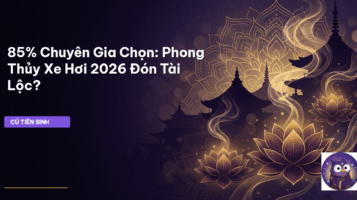 phong thủy xe hơi