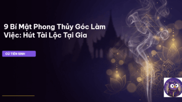 phong thủy góc làm việc