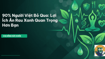 lợi ích ăn rau xanh