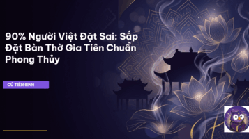 phong thủy bàn thờ