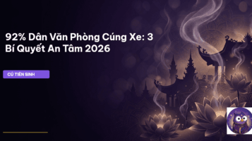 cúng xe mới