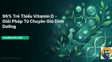 thiếu vitamin D ở trẻ em