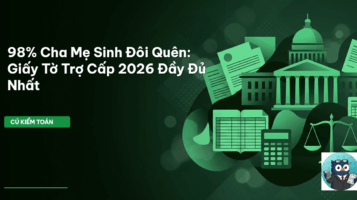 trợ cấp sinh đôi 2026