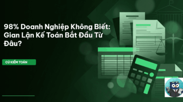 gian lận kế toán