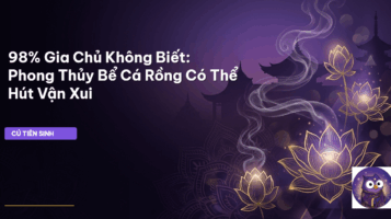 phong thủy bể cá rồng