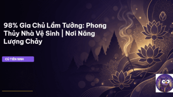phong thủy nhà vệ sinh