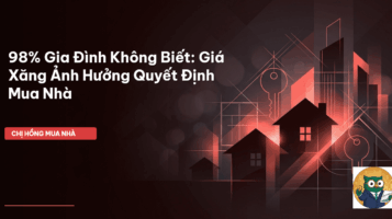 giá xăng ảnh hưởng mua nhà