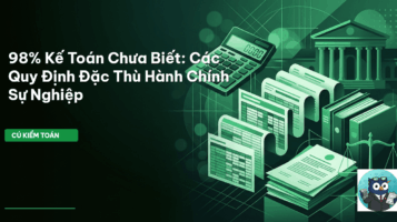 kế toán hành chính sự nghiệp