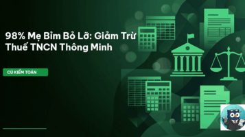 thuế tncn mẹ bỉm sữa