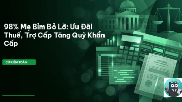 ưu đãi thuế mẹ bỉm