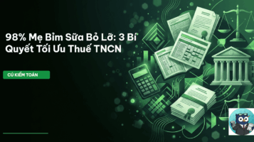 thuế TNCN mẹ bỉm sữa