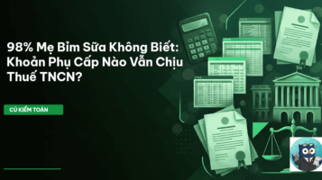 thuế tncn mẹ bỉm sữa