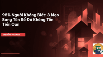 sang tên sổ đỏ