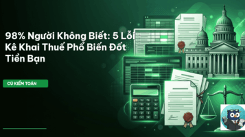 lỗi kê khai thuế