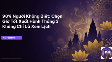 giờ tốt xuất hành tháng 3