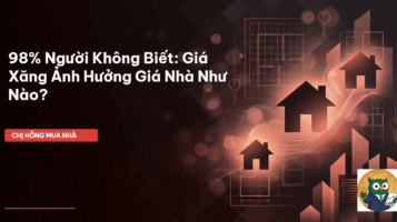 giá xăng ảnh hưởng giá nhà