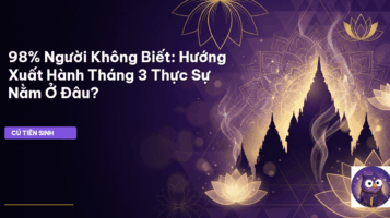 hướng xuất hành tháng 3