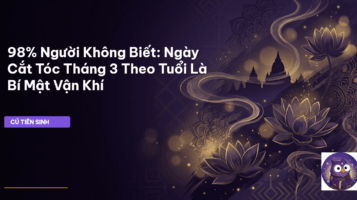 ngày tốt cắt tóc tháng 3