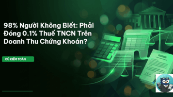 thuế tncn chứng khoán