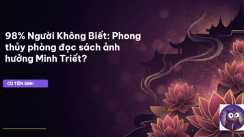 phong thủy phòng đọc sách
