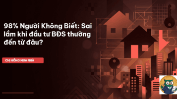 sai lầm đầu tư BĐS
