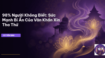 văn khấn xin tha thứ