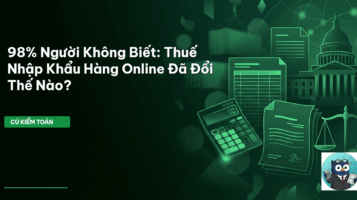 thuế nhập khẩu hàng online