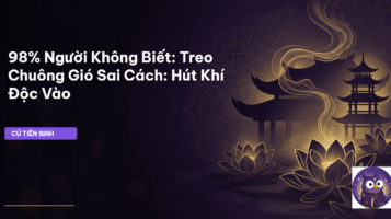 phong thủy chuông gió