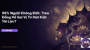 phong thủy đồng hồ