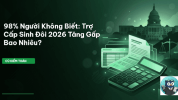 trợ cấp sinh đôi 2026