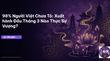 xuất hành đầu tháng 3