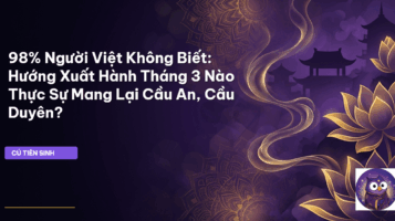 hướng xuất hành tháng 3