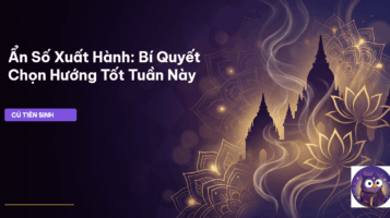 hướng xuất hành tốt