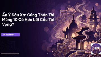 cúng Thần Tài mùng 10
